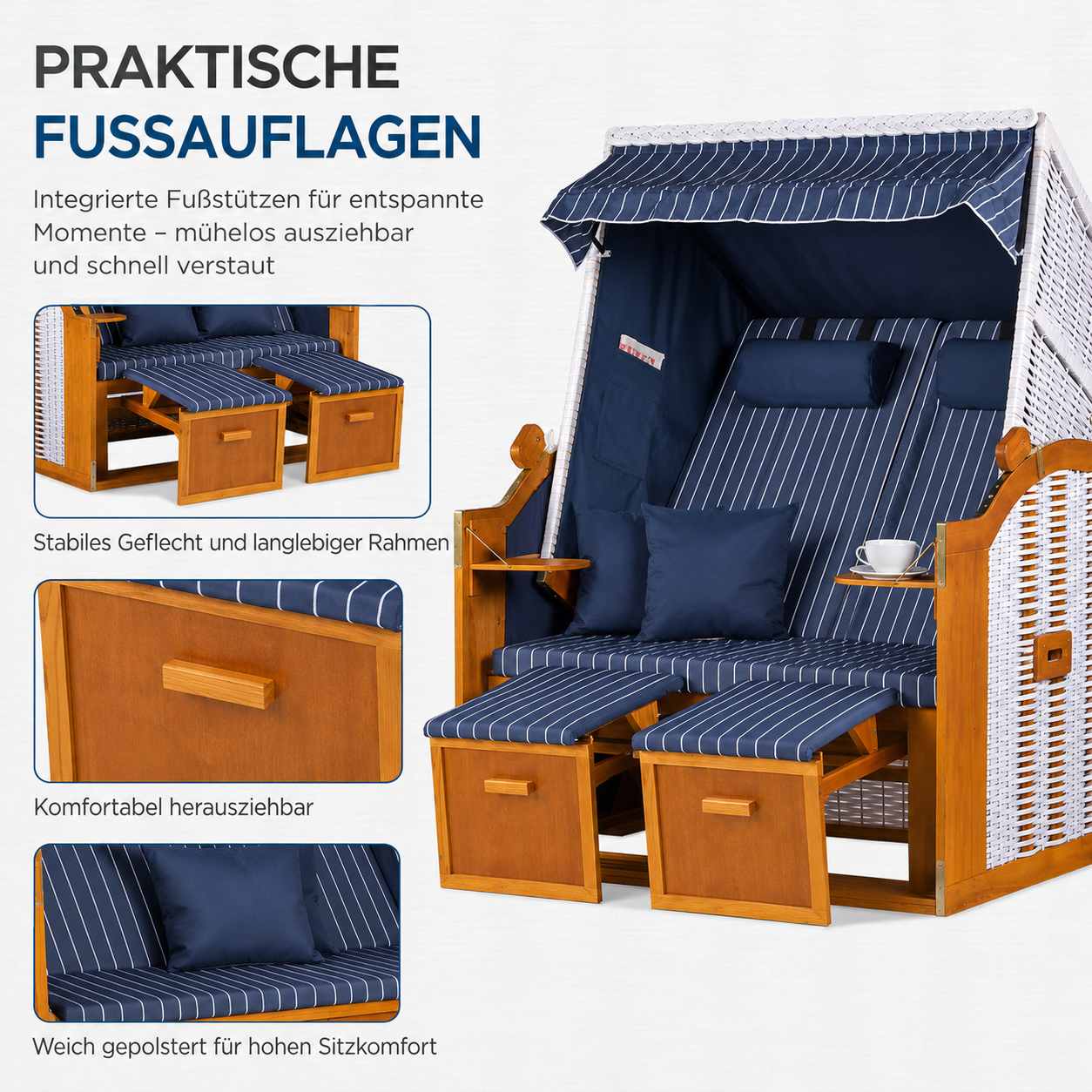 NordSeele™ Strandkorb Sylt
