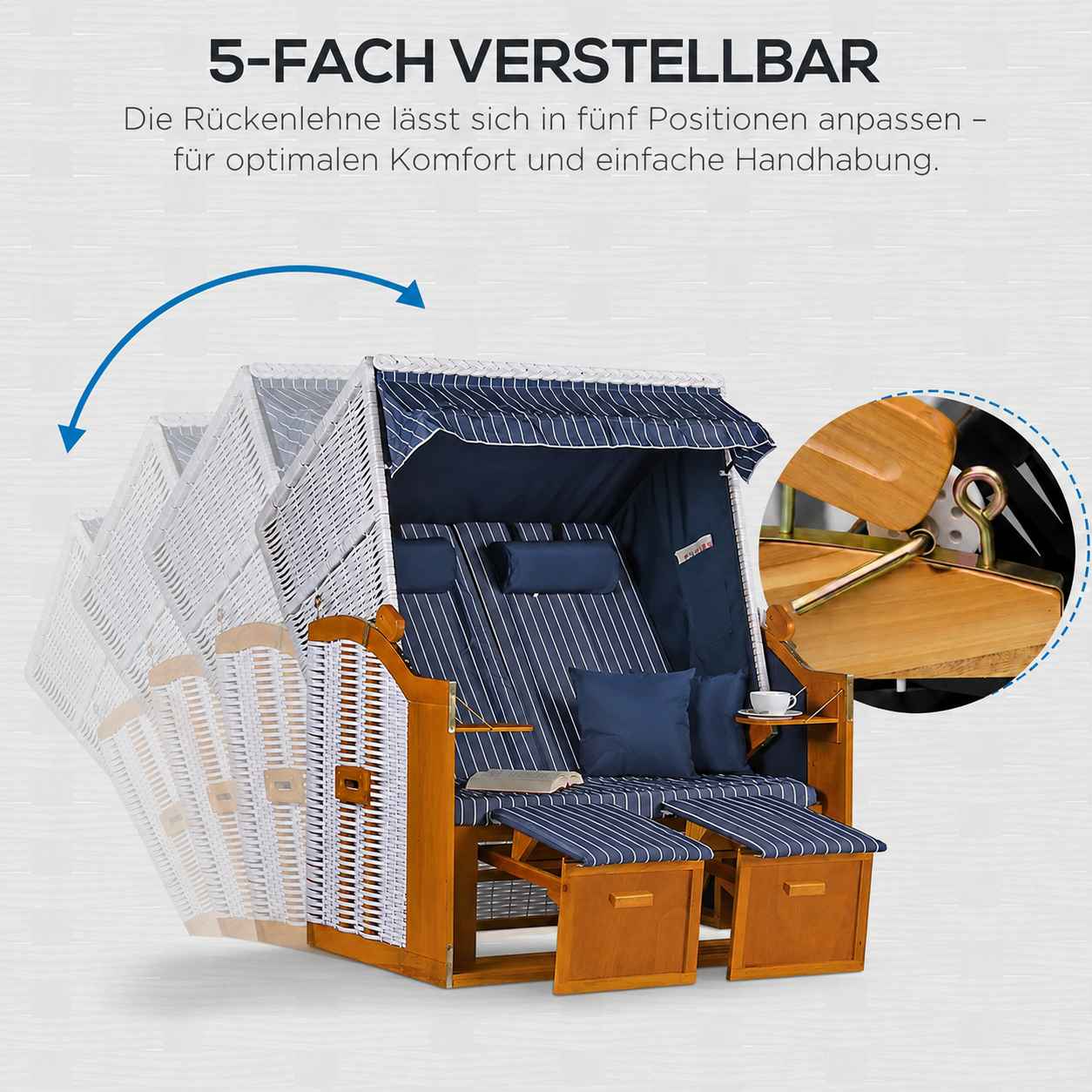 NordSeele™ Strandkorb Sylt