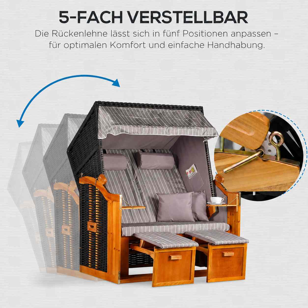 NordSeele™ Strandkorb Sylt