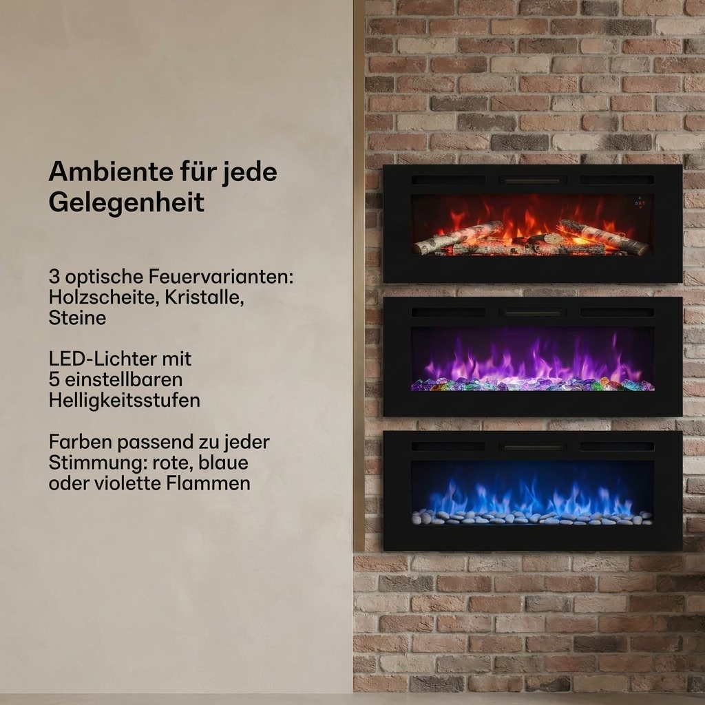 Elektrokamin LED