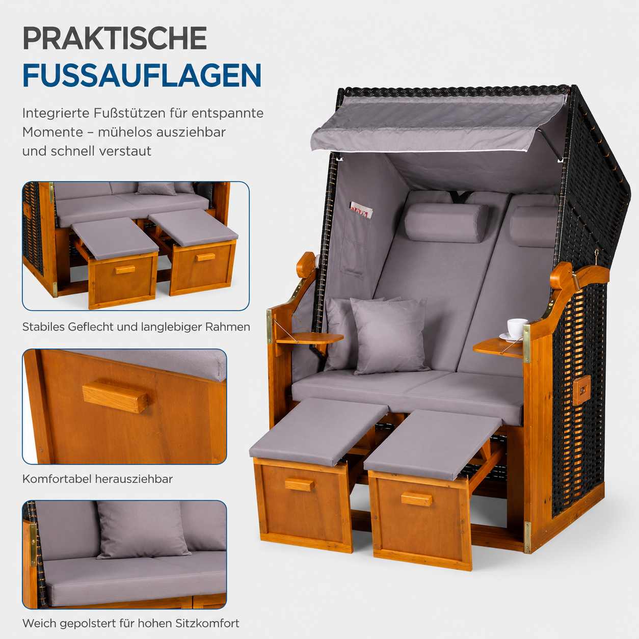 NordSeele™ Strandkorb - Das Original