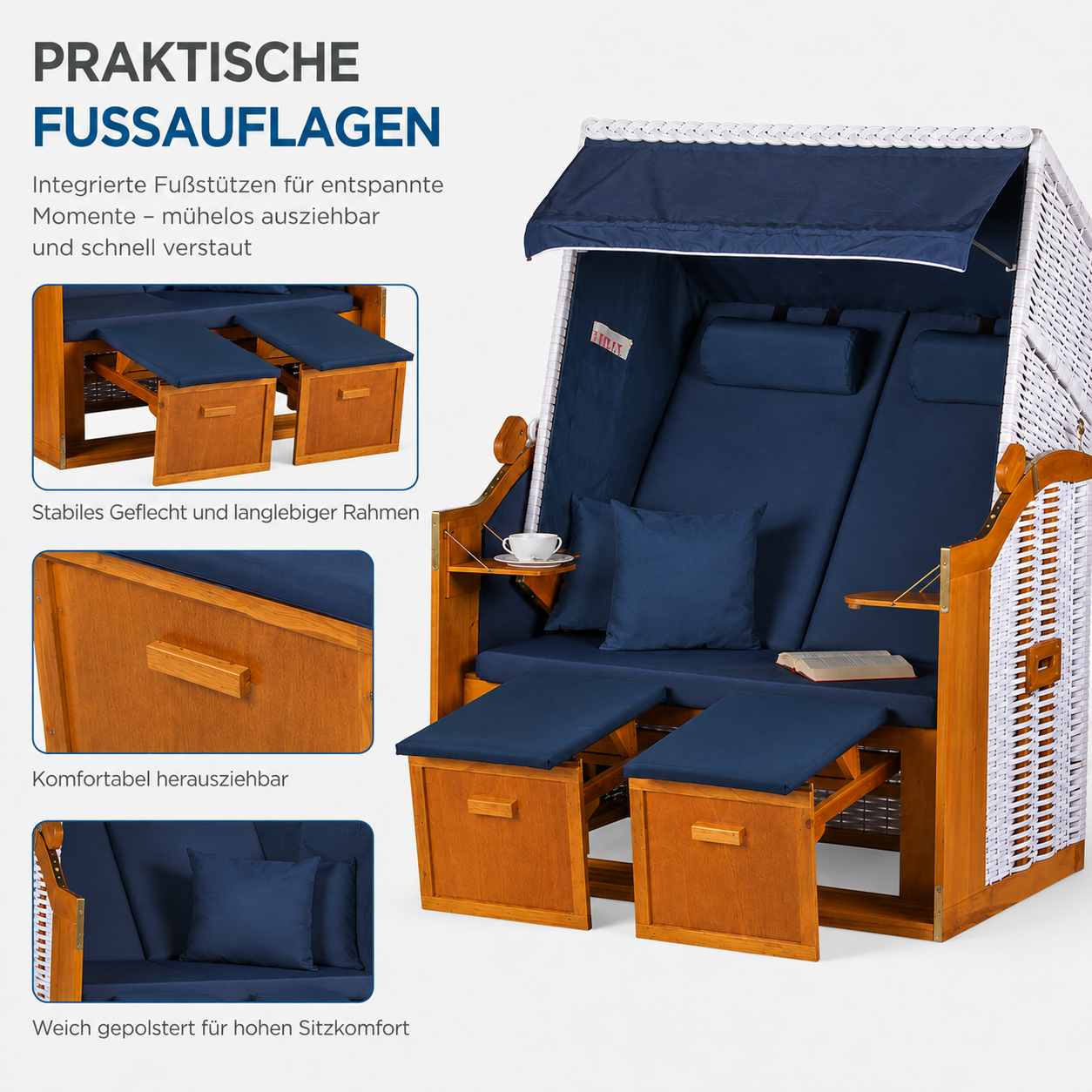 NordSeele™ Strandkorb - Das Original